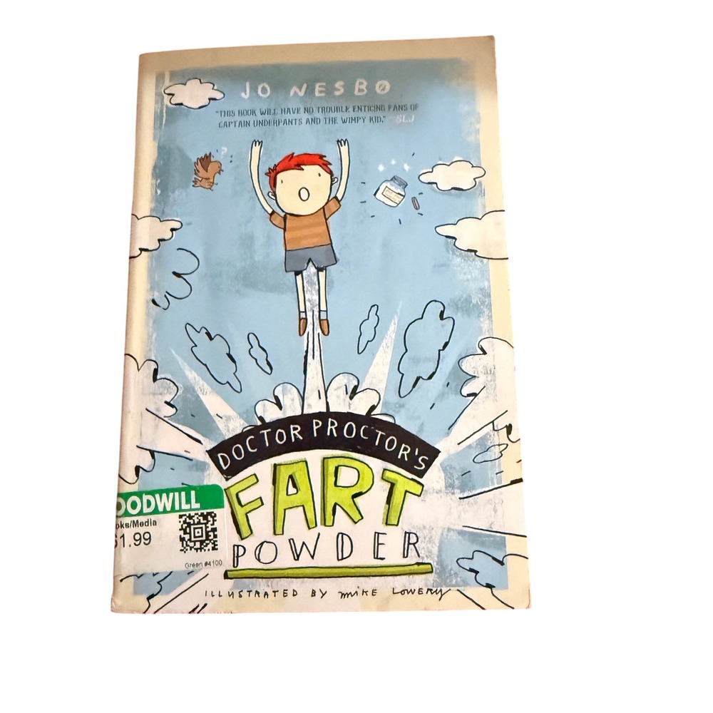 Doctor Proctors Fart Powder by Jo Nesbo Childrens Illustrated Book